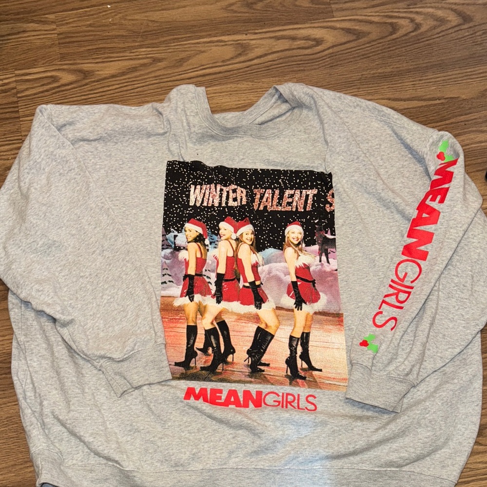 Mean girls winter talent show crew neck